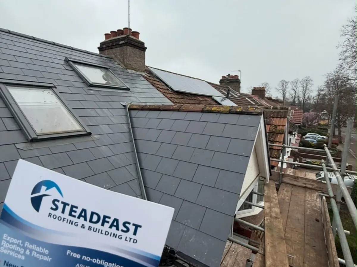 Slate Roofs in Kent by Steadfast Roofing and Building
