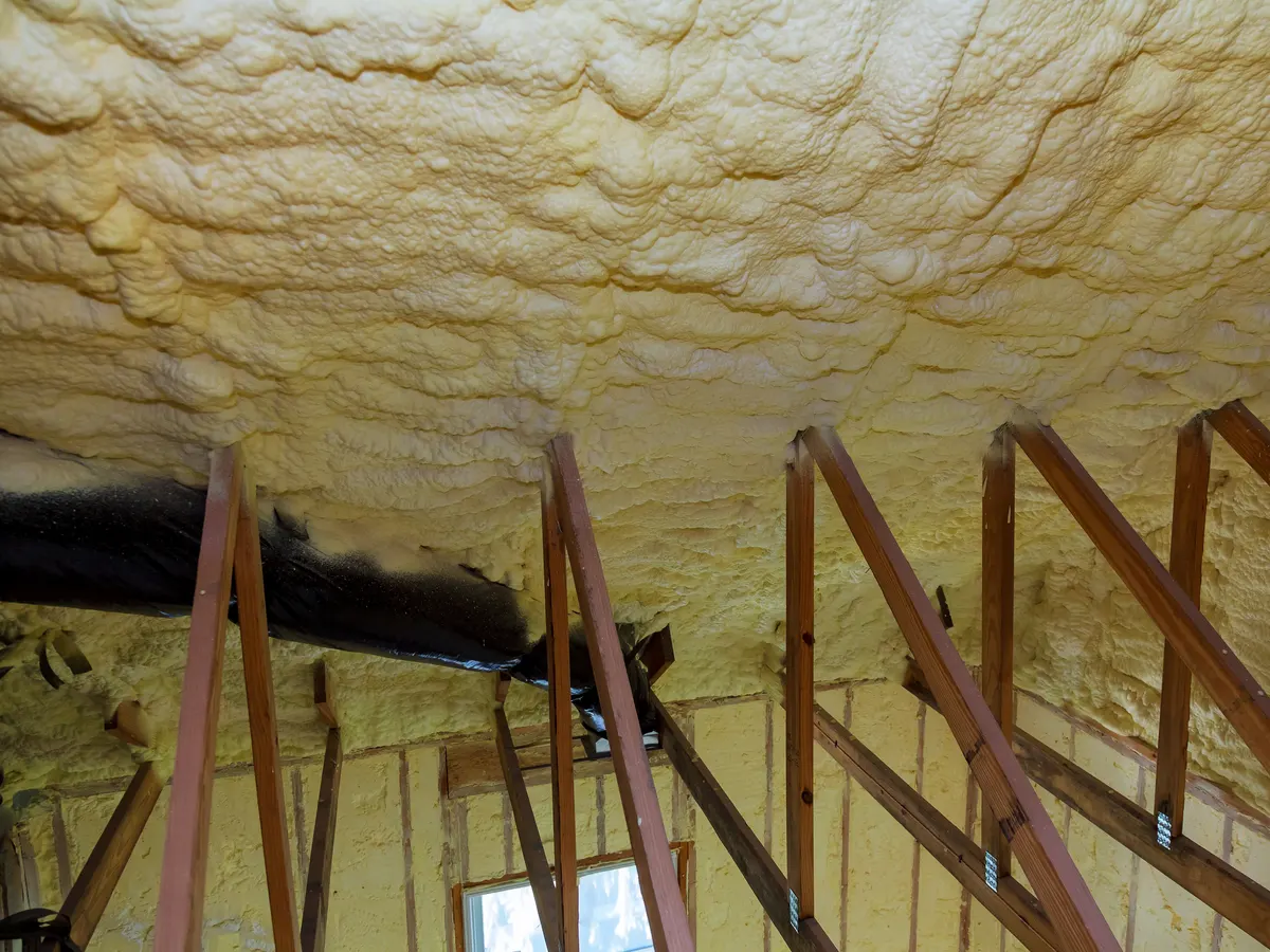 Sprayfoam Removal in Kent by Steadfast Roofing and Building